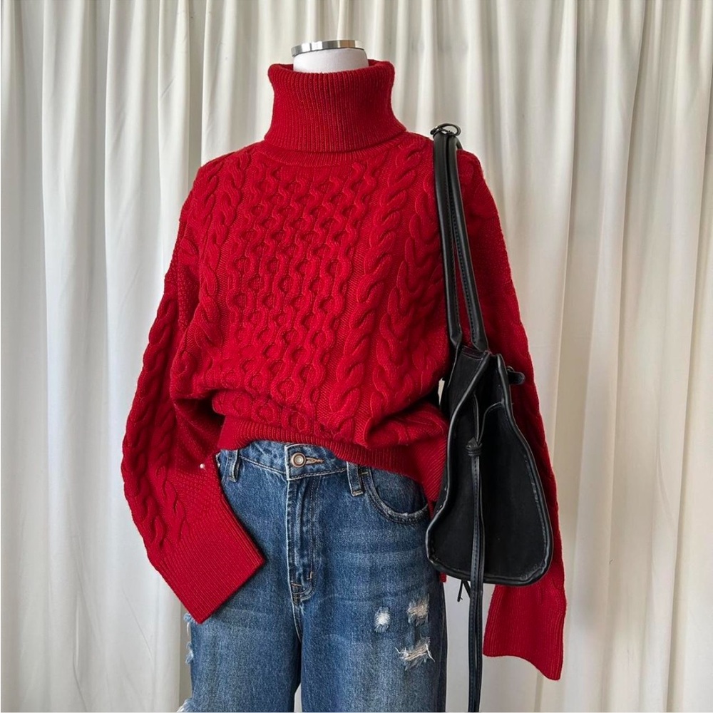 Banana Republic Devon Merino Wool Turtleneck Sweater small Petite. - Picture 3 of 8